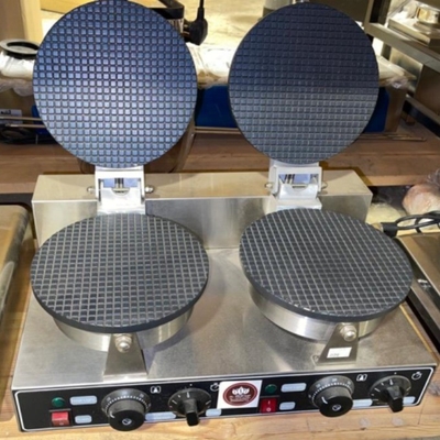 Máquina de Waffle de Super Desempenho do Mercado de Varejo com 1400w de potência e baixo investimento