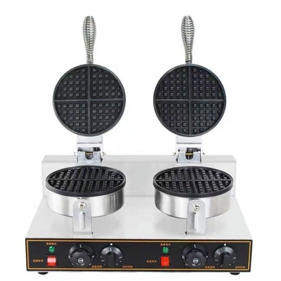 Máquina de Waffle de Super Desempenho do Mercado de Varejo com 1400w de potência e baixo investimento