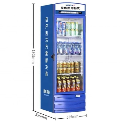 Frigorífico comercial para bebidas com baixo investimento e faixa de temperatura de 0-10