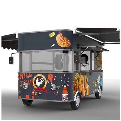 23 anos de exibição do trailer de concessão de alimentos de design amigável para o usuário na Feira de Cantão, na Austrália