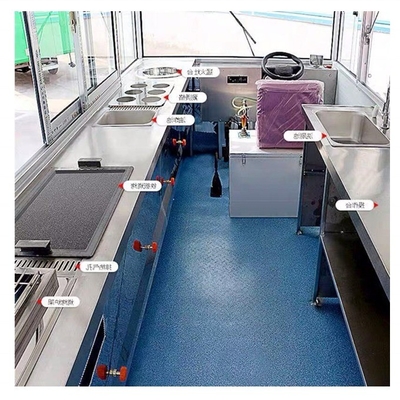 Multifuncional Super Performance Halal Food Truck Baixo investimento e excelente desempenho