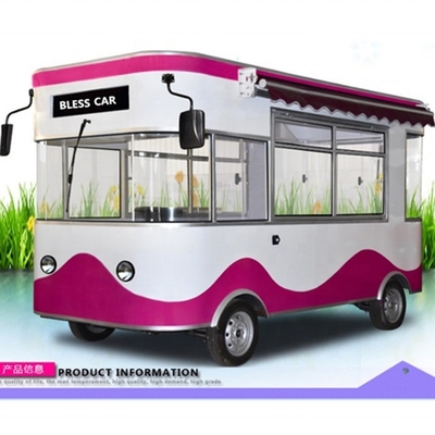 Reboque de carrinhos de comida de rua multifuncional de 2022 com boa reputação no país e no exterior