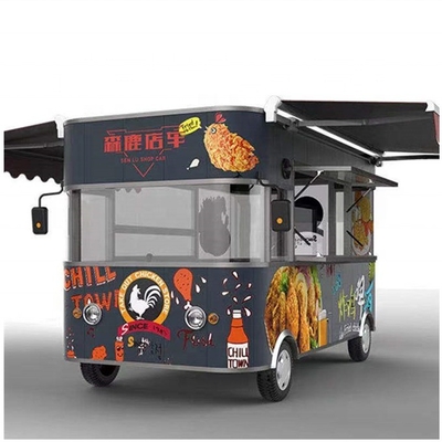 Fast Food fazendo padaria Food Cart Trailer com garantia de comércio por profissional