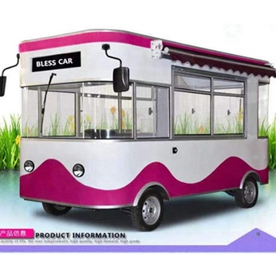 L225.00cm x W165.00cm x H210.00cm Feira de Cantão Economia de custos Maçã Food Trailer BLS-FC165