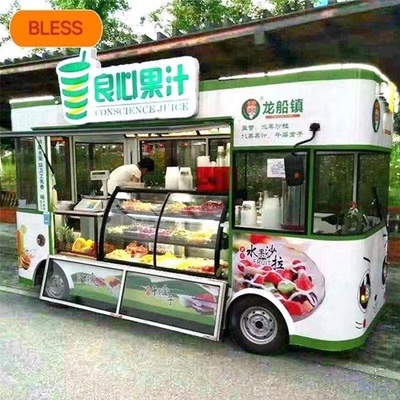 Fast Food fazendo padaria Food Cart Trailer com garantia de comércio por profissional