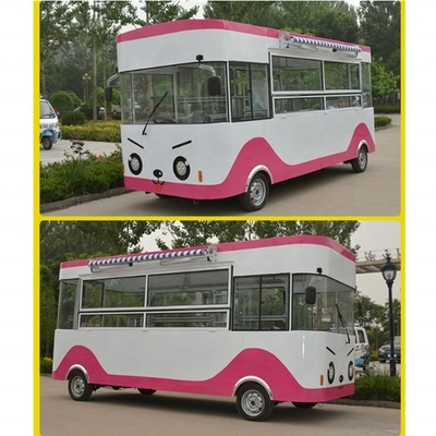 Fibra de vidro de aço inoxidável Food Truck Trailer BLS-125A Potência personalizada