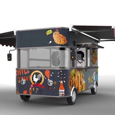 600 kg Largo alcance de saída Longa vida útil Reboque de alimentos Airstream