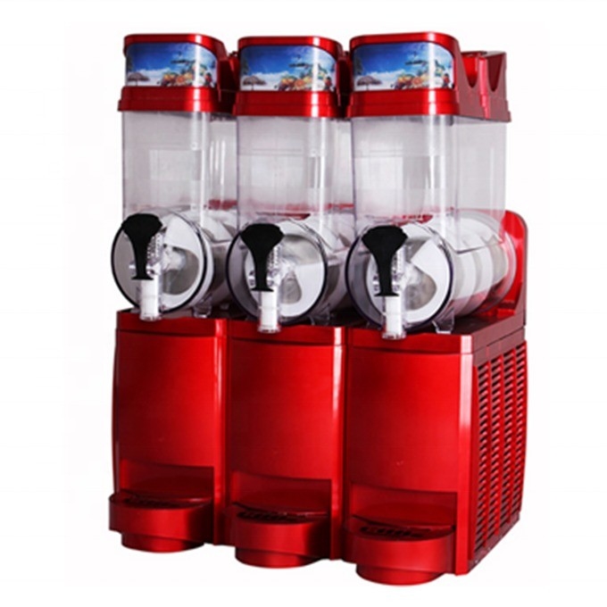 220V/50Hz Voltagem Commercial Bebidas congeladas Slush Slushy máquina com design inovador