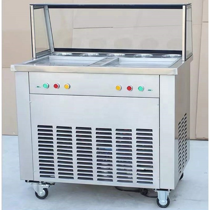 2Máquinas de gelado de 8kw 220V/50Hz com super desempenho e design fácil de usar