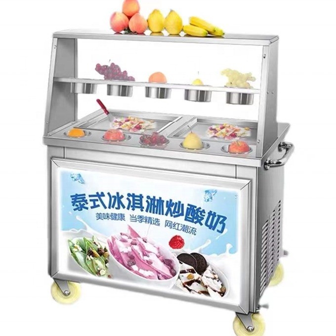 Conservação de energia refrigeração de ar máquina de sorvete usada para Canton Fair Exhibition Boot