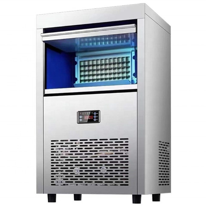 Capacidade de armazenamento de gelo de 60 kg Máquina de gelo Scotsman com alta velocidade de arrefecimento e OEM/ODM