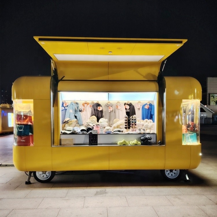 Longo Período de Utilização Super Performance Trailer de Alimentos Personalizado Compatível com o CE para Snacks