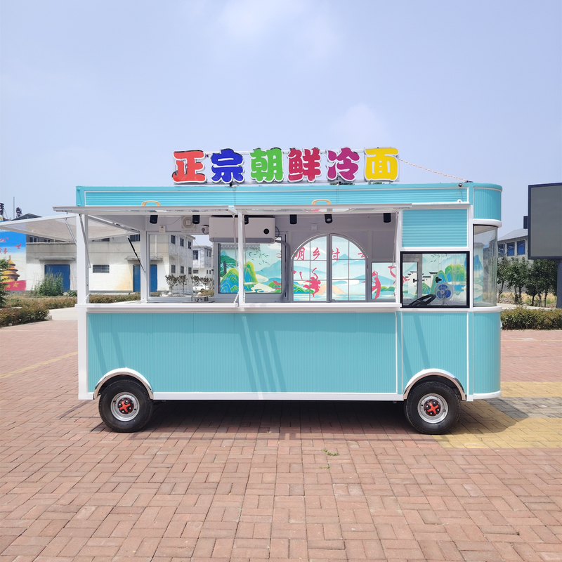 Outlet Electric Mobile Frango frito com Cola Bebidas Café Sorvete Leite Chá Alimentos Lanches 1000kg