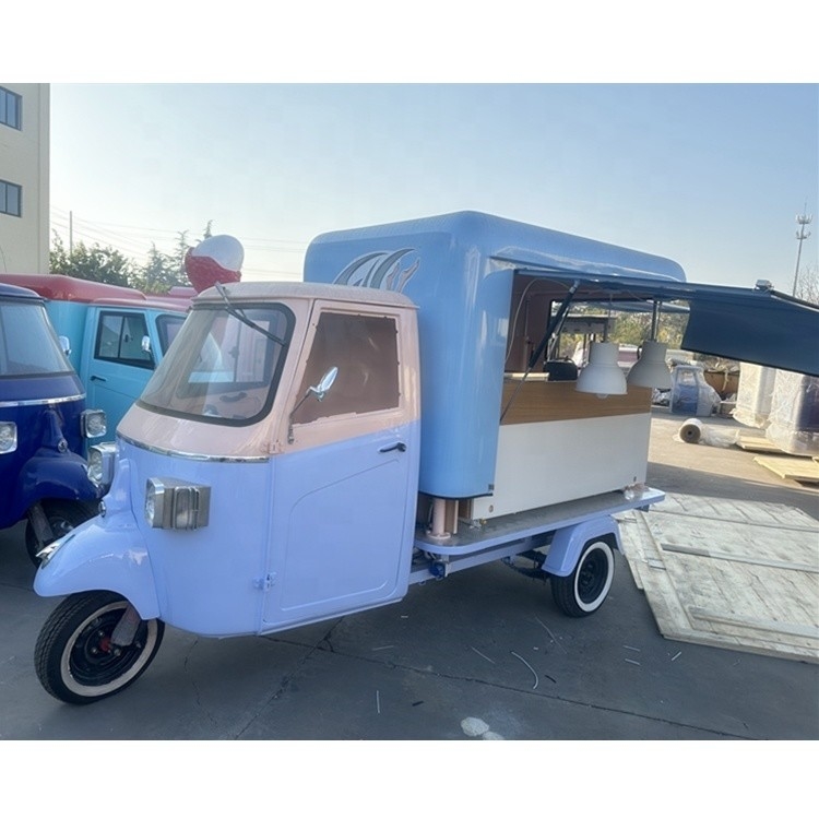 Equipamentos personalizados Modern Food Crepes Trailer para melhor venda 35km-75km/h Velocidade