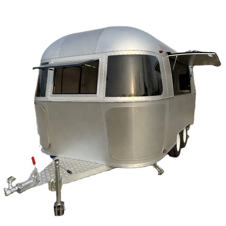 110V/220V Voltagem Cozinha ao ar livre Trailers de fast food com equipamento de cozinha