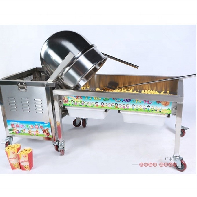 Máquina automática comercial de cozinha a gás de rebuçados manual ou a motor elétrico com CE e ISO