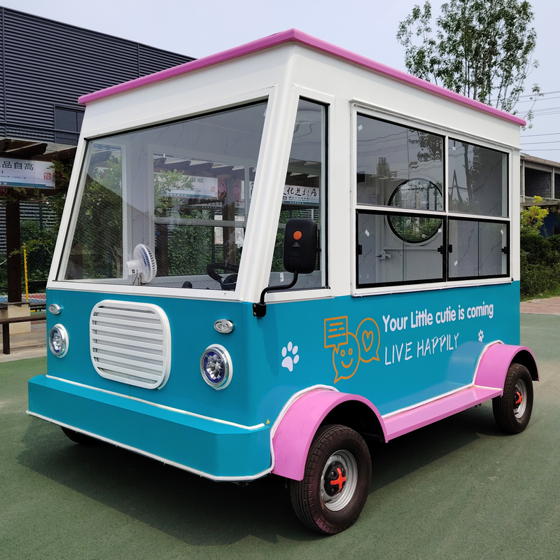3KW-20kw Elétrico Móvel Snack Catering Food Truck Trailer Carrinho para lanches e sucos