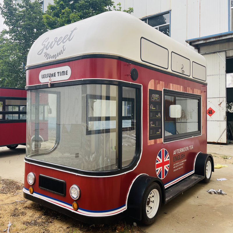 Após o Serviço Apoio On-line Açúcar personalizado Móvel Cerveja Reboque Ônibus Caminhão Carrinho de reboque