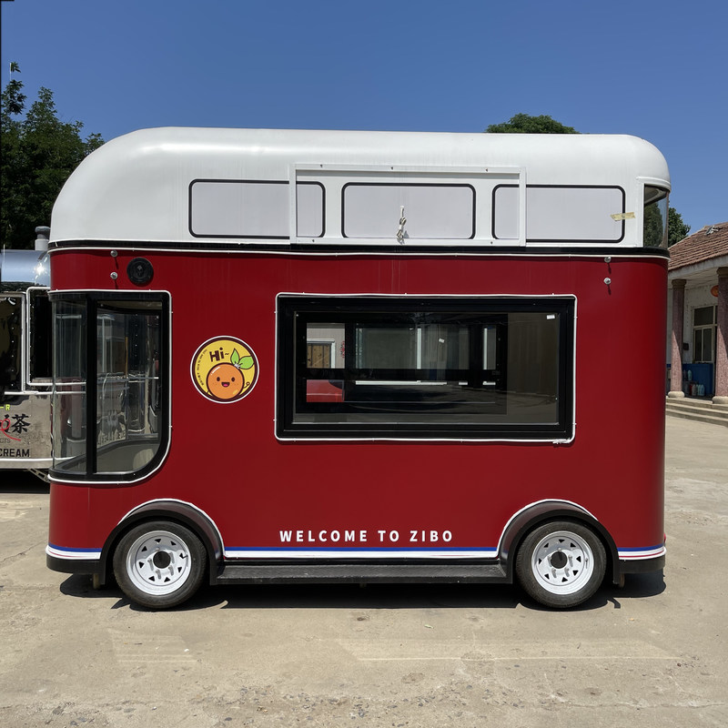 Fruta Salada Bebidas Café Leite Chá Cerveja Sorvete Móvel Cerveja Reboque Ônibus Caminhão Carrinho