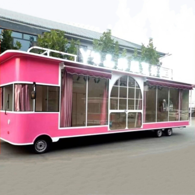 2023 elétrico móvel cabeleireiro barbeiro cômoda van caminhão reboque boutique carrinho