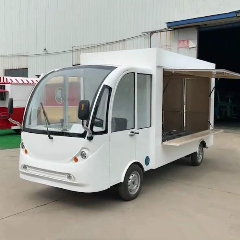 Multifuncional Elétrico Móvel Fast Food Snack Catering Ônibus Food Truck Boutique Cart