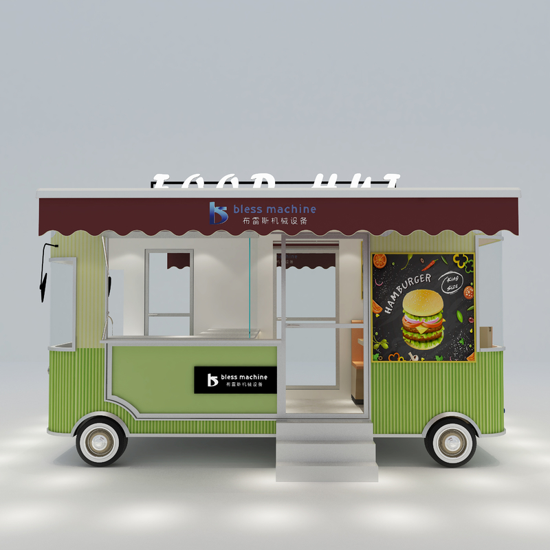 Recreação Equipamento de fast food Eletricidade Móvel Snack Bebidas Catering Van Truck Trailer Kiosk Carro