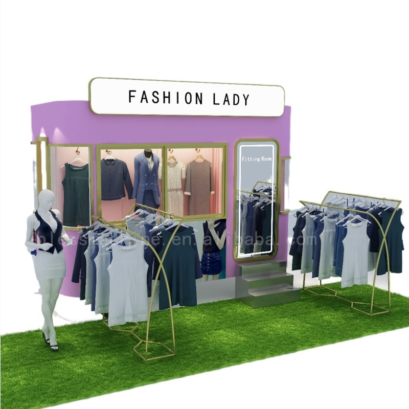 Loja móvel comercial 2022 Eletrônica Dama de Moda Jura Caminhão de roupas para vendas de roupas