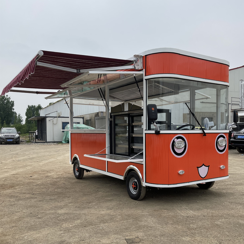 Pacote de bateria multiuso Fast Food Snack Catering Carrinha de caminhão para varejo de mercadorias