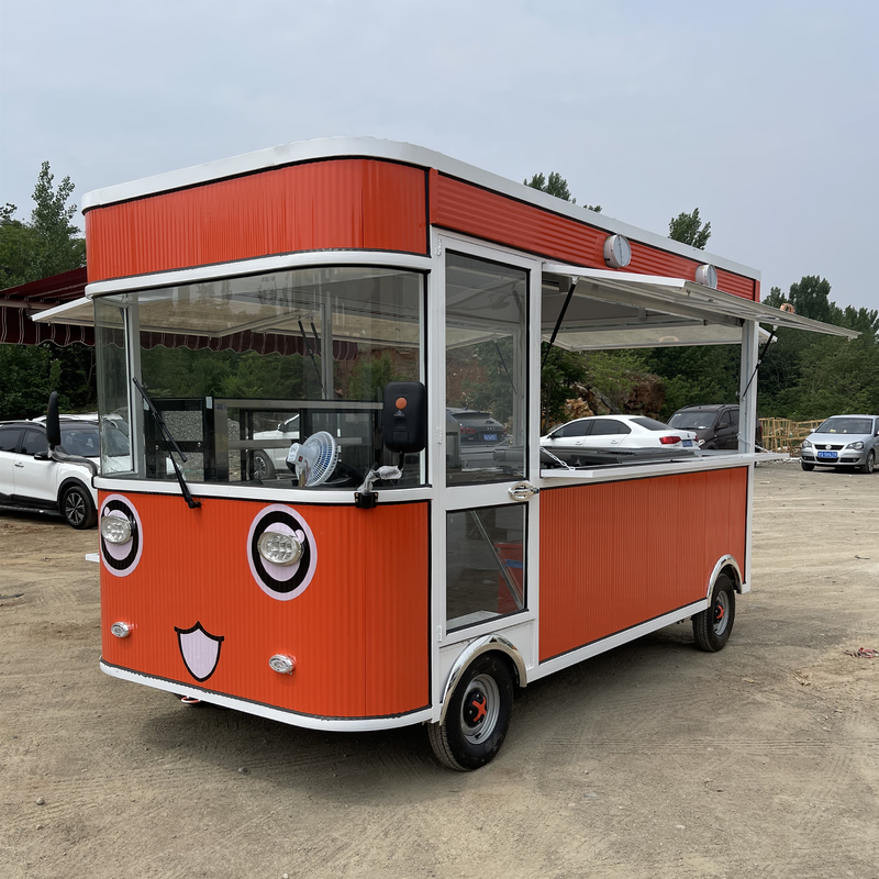 Eletrodoméstico Mobile Bridecake bolo de aniversário sobremesa pastelaria hambúrguer sanduíche cachorro quente camião carro de reboque