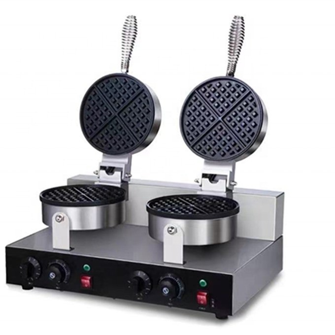 Fabricante de waffles à base de água de baixo investimento com super desempenho e longa vida útil